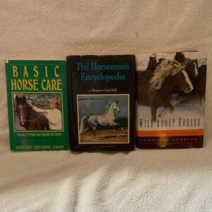 Horse/Equestrian Book Set of 3